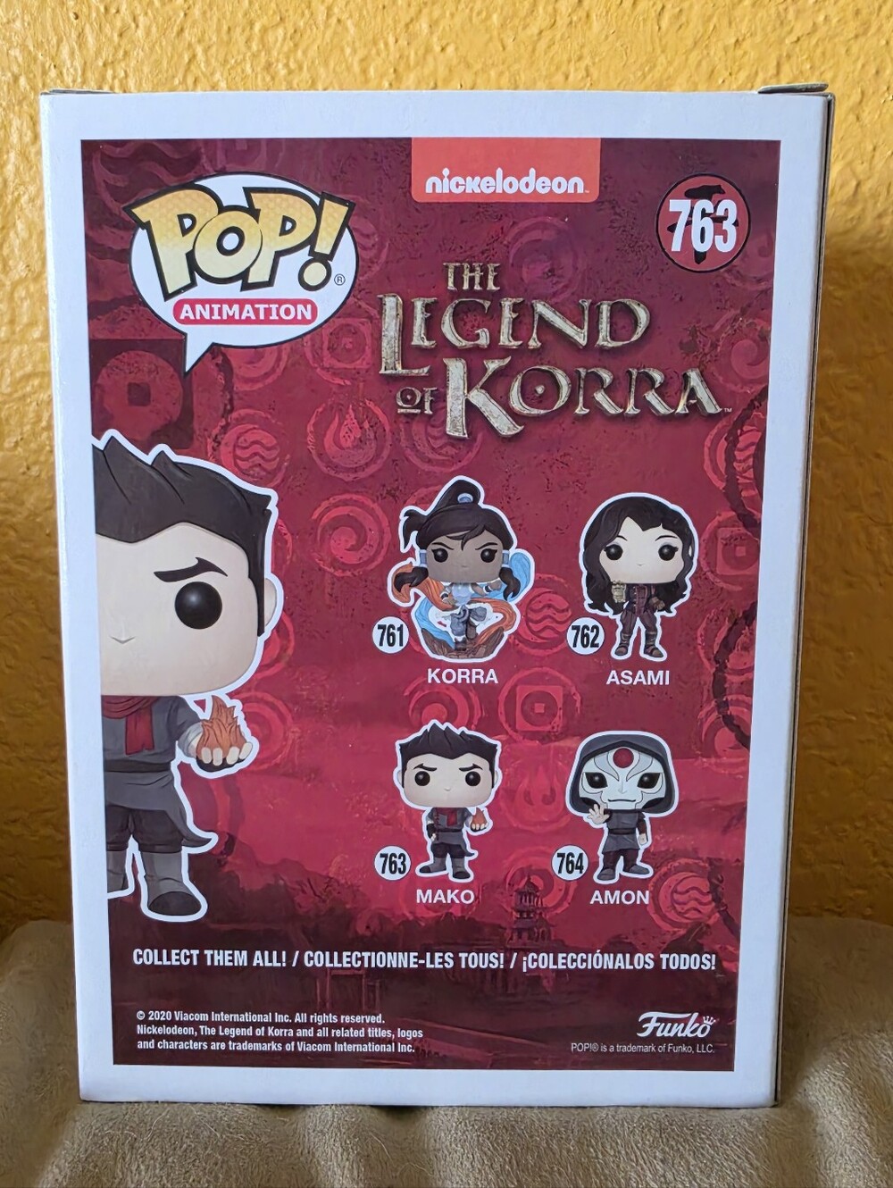 🔥 Avatar The Legend of Korra Mako Fire Bender Funko Pop Figure - Picture 3 of 5